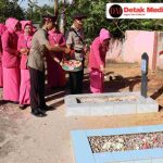 Polres Belitung Timur Gelar Upacara Ziarah dan Tabur Bunga di TMP Murni Dalam Rangka Hari Bhayangkara ke-80