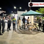 Polres Belitung Timur Gelar Patroli Gabungan dan Sosialisasi Yanduan Online Propam Polri
