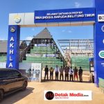 Polsek Kelapa Kampit Laksanakan Pengamanan Kunjungan Wakil Menteri Pendidikan Tinggi, Sains dan Teknologi di SMA Unggul Garuda