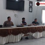Bhabinkamtibmas Polsek Dendang Monitoring Musdessus Pembangunan Kebun Plasma KKPA di Desa Balok