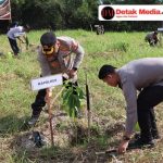Polres Belitung Timur Tanam 150 Bibit Pohon di Kawasan Reklamasi PT Timah, Wujud Kepedulian Lingkungan pada Hari Bhayangkara ke-80