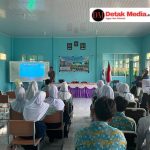 Polres Belitung Timur Berikan Sosialisasi Bahaya Narkoba, Stop Bullying, dan Tolak Geng Motor Saat MPLS di SMK Negeri 1 Simpang Renggiang