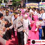 AKBP Dr. Husni Tamrin Resmi Disambut di Polres Belitung Timur, Awali Kepemimpinan Baru dengan Semangat Kebersamaan
