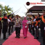 Polres Belitung Timur Gelar Tradisi Pelepasan AKBP Indra F. Dalimunthe, Wujud Penghormatan dan Apresiasi atas Pengabdian