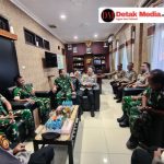 Kapolres Belitung Timur Terima Kunjungan Silahturahmi Dandim 0414/Belitung, Perkuat Sinergitas TNI-Polri