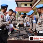 Bid Propam Polda Kep. Babel Gelar Gaktibplin di Polres Belitung Timur, Pastikan Kedisiplinan Personel