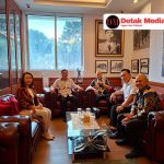 Bupati Belitung Timur Dampingi DPRD Provinsi Babel Audiensi ke Kementerian Pertahanan Bahas Kondisi Pertambangan Timah