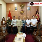 Bupati Beltim Sampaikan Aspirasi Masyarakat Tambang kepada Wamenhan RI