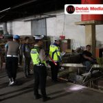 Personel Gabungan Polres Belitung Timur dan Batalyon B Brimob Polda Babel Gelar Patroli Cipta Kondisi yang Aman