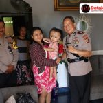 Kapolres Belitung Timur Sambangi Anak Pengidap Hidrosefalus, Berikan Bantuan dan Dukungan