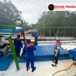 Sat Polairud Polres Belitung Timur Gelar Patroli Perairan, Antisipasi Penyelundupan Biji Timah