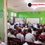 Tanamkan Karakter Disiplin dan Anti Bullying kepada Siswa, Sat Binmas Polres Beltim Lakukan Sosialisasi di SD Negeri 2 Manggar