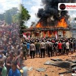 Ribuan Masyarakat Tambang Rakyat Belitung Timur Geruduk Kantor PT.Timah Beltim Spontan Membakarnya