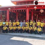 Kapolres Belitung Timur Laksanakan Program KURMA di Kelenteng Dharma Suci Manggar, Wujud Kepedulian Polri terhadap Kebersihan Rumah Ibadah