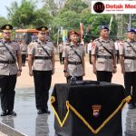 Polres Belitung Timur Gelar Sertijab Waka Polres, Kasat Reskrim dan Kasat Polairud