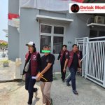 Baru Keluar Penjara, Sincan Kembali Ditangkap Polda Babel Didepan Pintu Lapas