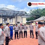 Wakapolres Belitung Timur Cek Personel Pengamanan di Kantor Unit Produksi dan GBT PT Timah