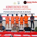Polda Babel Ungkap Keberhasilan Gagalkan Penyelundupan 90,151 Ton Pasir Timah Ilegal