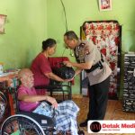 Bertepatan Hari Juang Polri, Kapolres Belitung Timur Sambangi Warga Sakit di Manggar