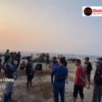 Penertiban tambang Ilegal Mining dengan Himbauan Edukatif Kepada Para Penambang di Kawasan Pantai Lalang