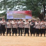 Asah Kesiapsiagaan, Sispamkota Purwasuka Perkuat Sinergi Hadapi Gangguan Keamanan