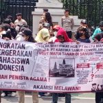 AKAMSI Gelar Aksi Demo di Kantor Kementerian ATR/BPN: Usut Tuntas Pembongkaran Pura Sambiyangan dan Pura Ketapang Kembar