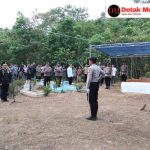 Penuh Khidmat, Polres Belitung Timur Antar Bripda Andriadi ke Peristirahatan Terakhir