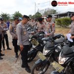 Siaga Hadapi Potensi Karhutla, Kapolres Beltim Cek Kesiapan Kendaraan Dinas