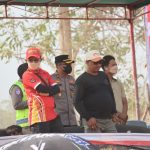 Polres Belitung Timur Pastikan Hari Pertama Grasstrack BBRC X HMJ BEDELEW SEWWW CHAMPIONSHIP 2026 Berjalan Kondusif