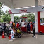 Jaga Kelancaran Distribusi BBM, Polsek Manggar Lakukan Monitoring dan Pengamanan SPBU