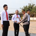 Ungkap Penyelundupan 8 Ton Pasir Timah, 17 Personel Polres Beltim Terima Penghargaan